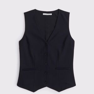 Abercrombie & Fitch Black Vest